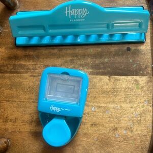 The happy planner hole punch and box punch bundle